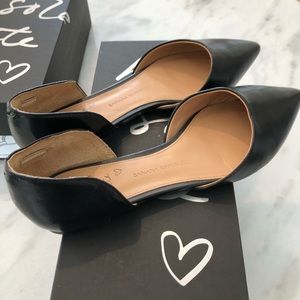 Banana Republic Black Flats